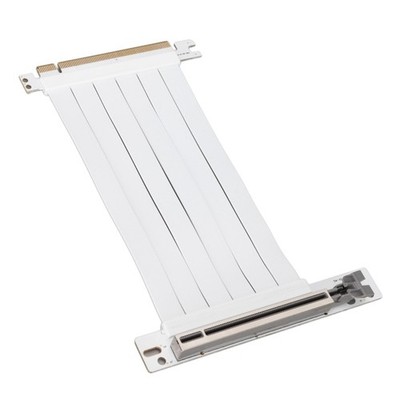  Weiße PCI E Verlängerungskabel 15cm 128Gbps High Speed PCI E X16 3.0 Riser