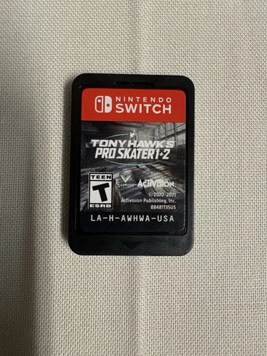 Tony Hawk's Pro Skater 1 + 2 Remastered (Nintendo Switch, 2020) Cartridge Only