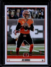 2025 Panini Select Joe Burrow Score Throwback Silver Prizm #13 Bengals