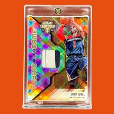 2015-16 Totally Certified Fabric of the Game Materials Gold #FGJW John Wall /10