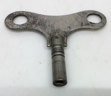 Antique Brass & Steel Clock Winding Key Replacement……….[B20]