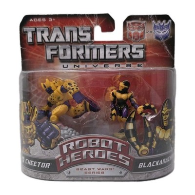 Transformers Universe: Robot Heroes Cheetor & Blackarachnia 2er Pack Figuren 2007 