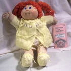 1985 Cabbage Patch Kids Girl Doll / Donella Dolley / Nice Condition / Redhead
