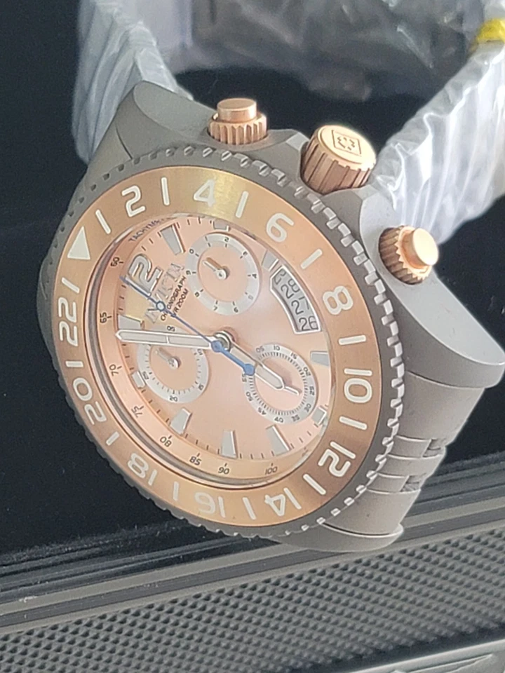 Invicta - Pro Diver - TITANIO Swiss ETA G10.711 Calibre 43mm - Reloj Hombre Foto 3 de 4