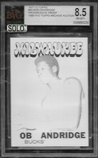 BVG 8.5 1971 TOPPS #59 BOB DANDRIDGE PROGRESSIVE PROOF 