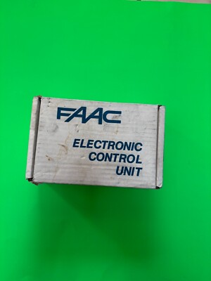 FAAC ELECTRONIC CONTROL UNIT