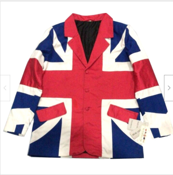 UNION JACK BLAZER BRITISH FLAG COAT STYLE JACKET TOWNSHEND MADCAP ENGLAND MOD