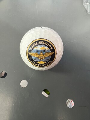 LOGO GOLF BALL-RARE ORIGINAL NAVAL AVIATION CENTENNIAL 1911-2011 