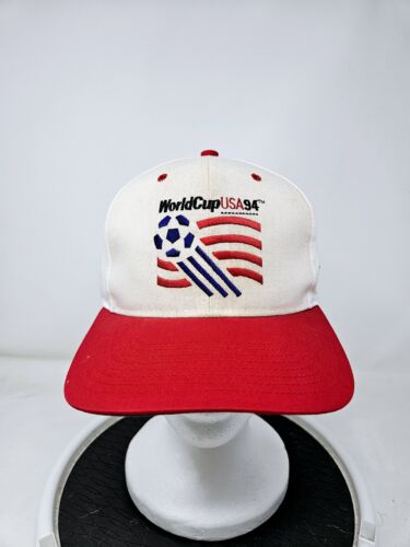 Vintage World Cup Team USA 1994 Soccer Snapback Cap Hat 94 FAST SHIPPING