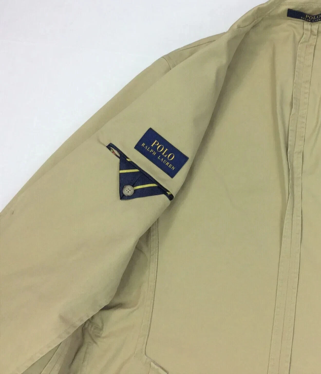Polo Ralph Lauren Stretch Cotton Chino Preppy Blazer Jacket Sport Coat Gentleman image 9