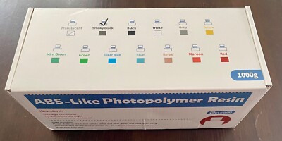 ELEGOO 405nm ABS-Like Resin LCD UV-Curing Photopolymer Rapid Resin for 3D Prints