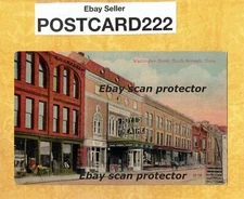 CT South Norwalk 1908-29 antique postcard hoyts theatre on Washington st Conn