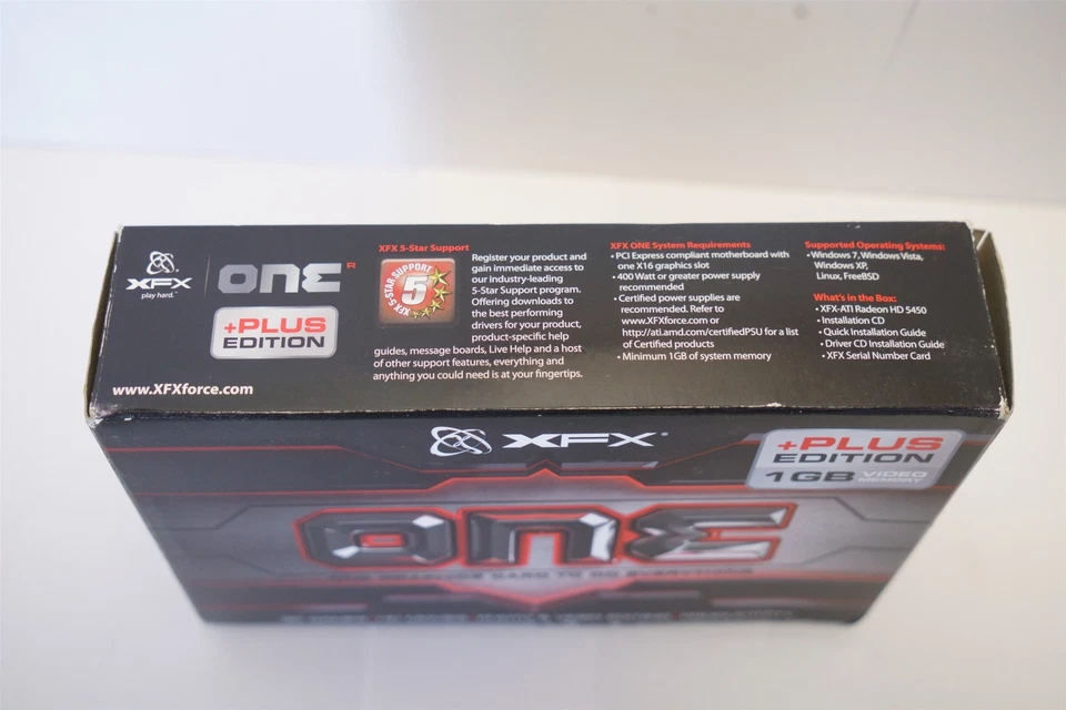 XFX ON-XFX1-PL Radeon HD 5450 1GB DDR3 HDMI DVI VGA PCI-E - NOS - Image 3 of 4