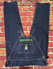 Liberty Carpenter Bib Overalls Men's Denim Blue Jean Size 40 x 31 Workwear USA