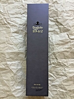 1942 DON JULIO Anejo Tequila 750ml Empty Display Box Only Bx-120