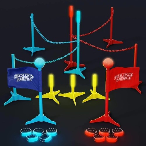 Squad Hero Capture The Flag Illuminated Play Set 10 Players New In Box NIB - 第 2/5 張圖片