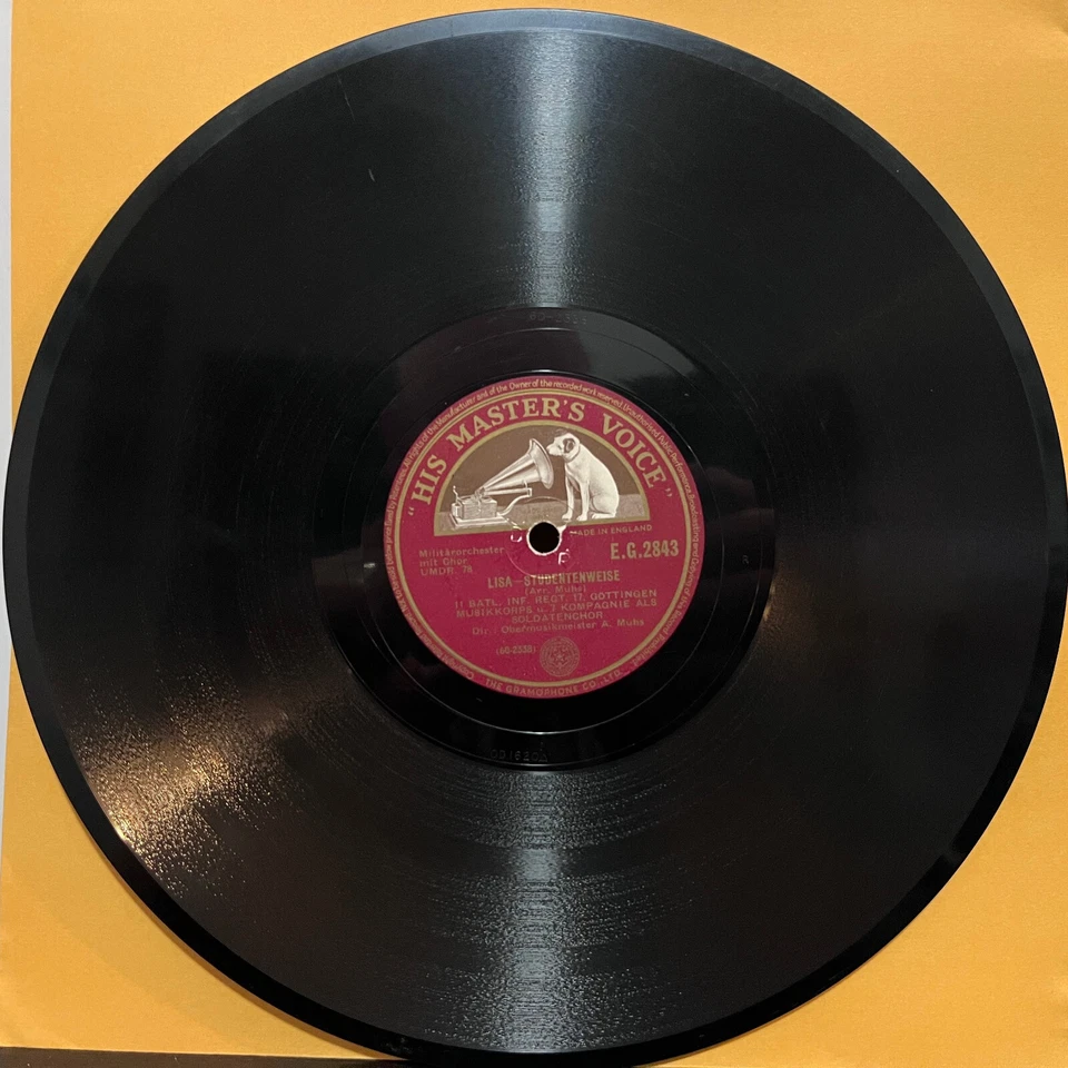 His Master's Voice 1933 UK - Lisa / Lore Lore - 10" Shellac 78RPM Record - V Foto 4 de 4