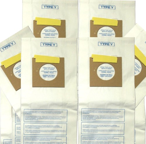 9 bolsas de filtración de alérgenos de repuesto tipo Y para aspiradoras verticales Hoover - Imagen 2 de 2