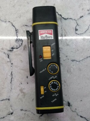 Marlboro Adventure Team collectible Flashlight Radio Works proven-Tested 