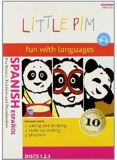 LITTLE PIM - Fun With Languages - Spanish Volume 1 - THREE DISC SET DVD
