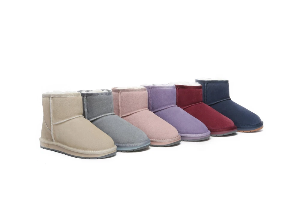 AUSTRALIAN SHEPHERD®UGG Boots Women Men Sheepskin Wool Mini Boot Special Edition - image 2 of 4