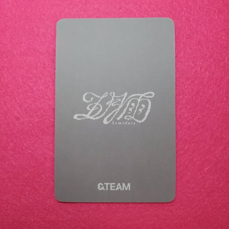 &TEAM 1st Single 五月雨 Samidare Universal POB JAPAN Official