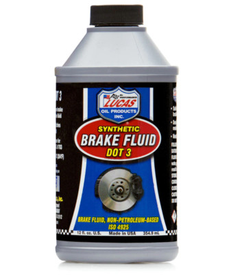 Lucas DOT 3 Brake Fluid, 12 Ounce