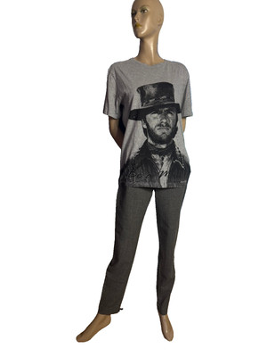 Alexander McQueen Anzughose grau Schurwolle Krepp klassisch quiet luxury 38 40