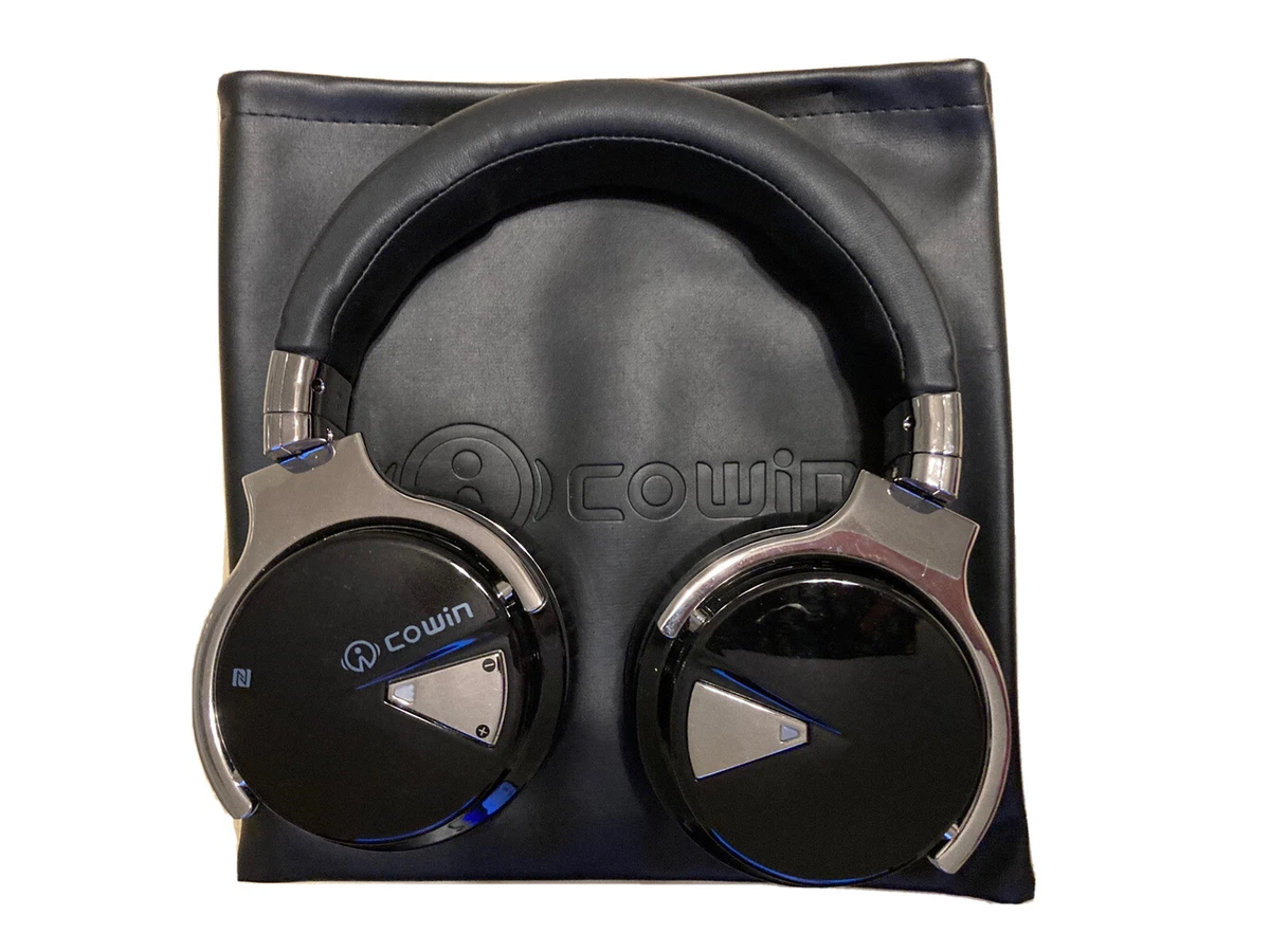 Cowin E7 Active Noise Cancelling Wireless Bluetooth Headphones Black