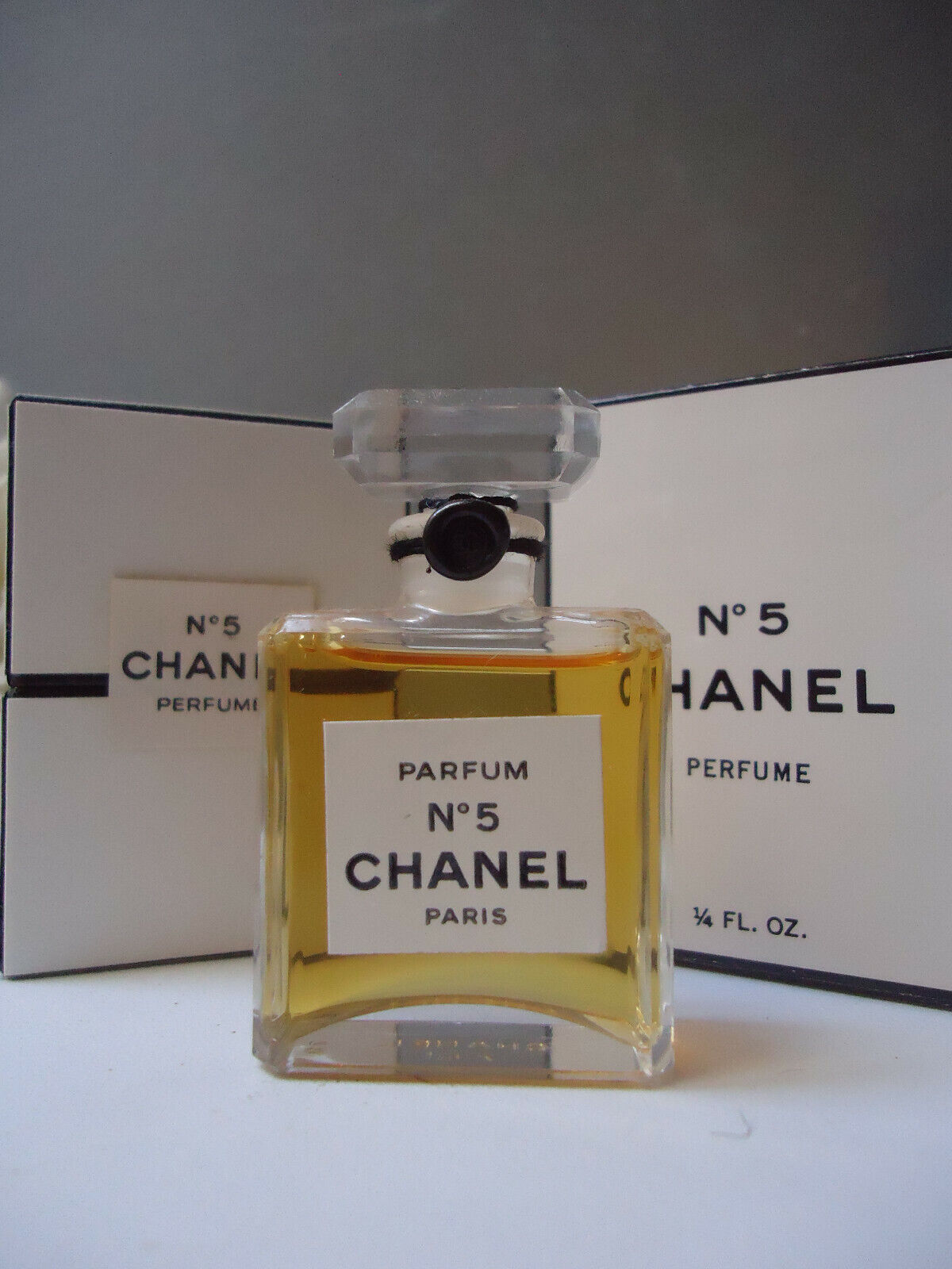 CHANEL No5 Parfum 7ml Rare Tiny Vintage 1960-70s New York Packaged