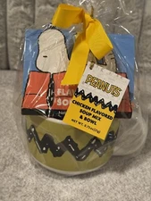 Peanuts Snoopy Soup Bowl Soup Mix, And Charlie Brown Mug Already Wrapped