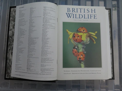 Lot of 4 volumes of British Wildlife magazine, vols 21 to 24, 2009 to 2013 - Picture 2 of 8