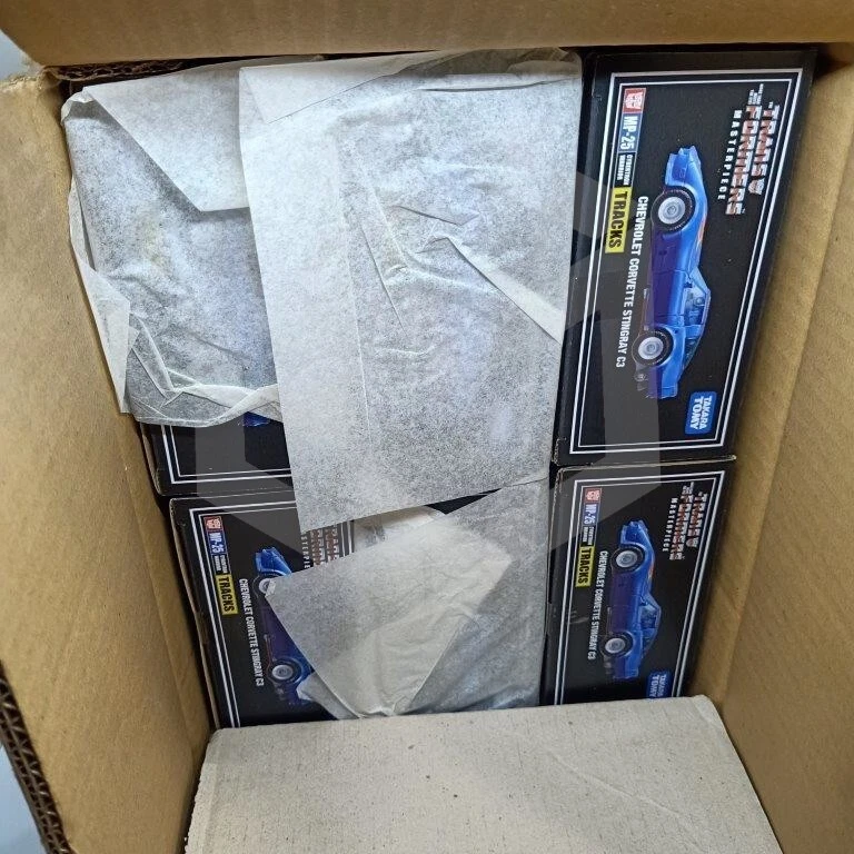 TAKARA TOMY TRANSFORMERS OBRA MAESTRA MP-25 PISTAS MISB LOTE DE 6 FUNDAS - Imagen 2 de 4