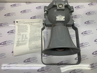Federal Signal SSTX-MV Explosion Proof Selectable Siren Tone Multi-Volt ...