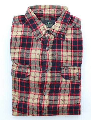 Redhead Button Down Shirt Men's Long Sleeve Plaid Flannel, Regular Fit - Picture 7 of 39
