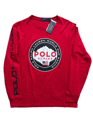 Polo Ralph Lauren World Cup Racing Alpine Flag Shirt Red ( S ) | eBay