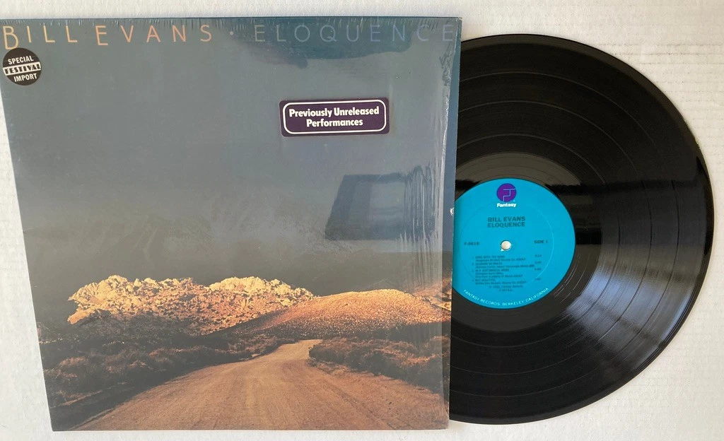Bill Evans "Eloquence" 1982 US Orig Press Jazz LP..