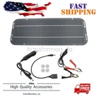 12V Trickle Charger 30W Solar Panel Battery Charger Kit Maintainer Car Boat RV