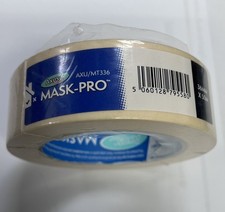 Masking Tape Pro 36mm x 50m Sticks to Surfaces Well and Peels Easy from Axus