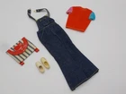 Barbie: VINTAGE Complete OVERALL DENIM Outfit # 1388