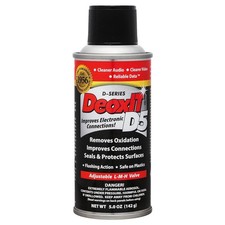 DeoxIT D5S-6 Contact Cleaner Non-Flammable No-DRIP 5 Spray 5 oz