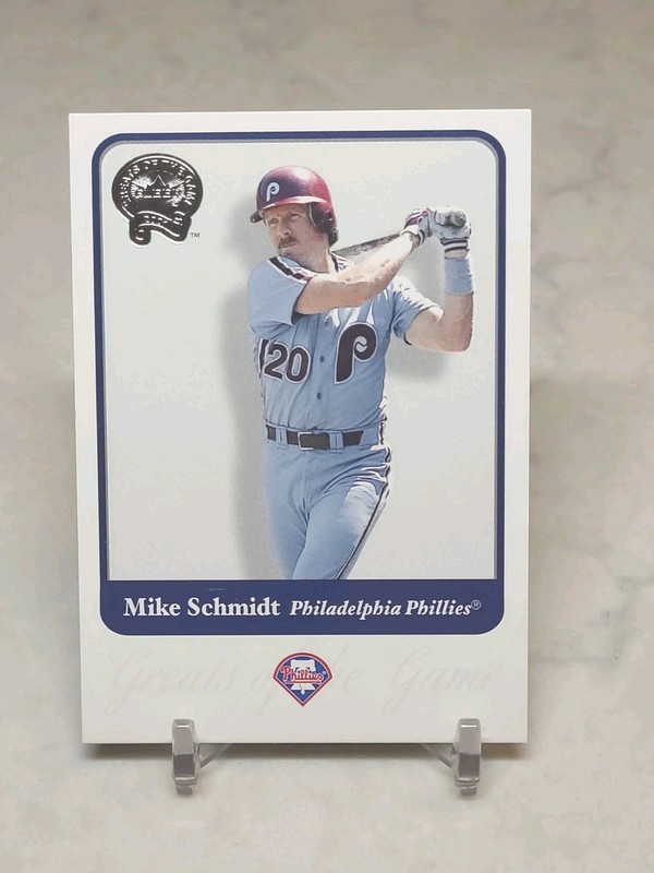 2001 Fleer Greats of the Game - Mike Schmidt #85 PHILLIES 