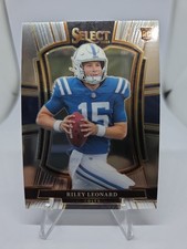 2025 Panini Select - Riley Leonard Rookie Premier Level Base Colts #133 (RC)