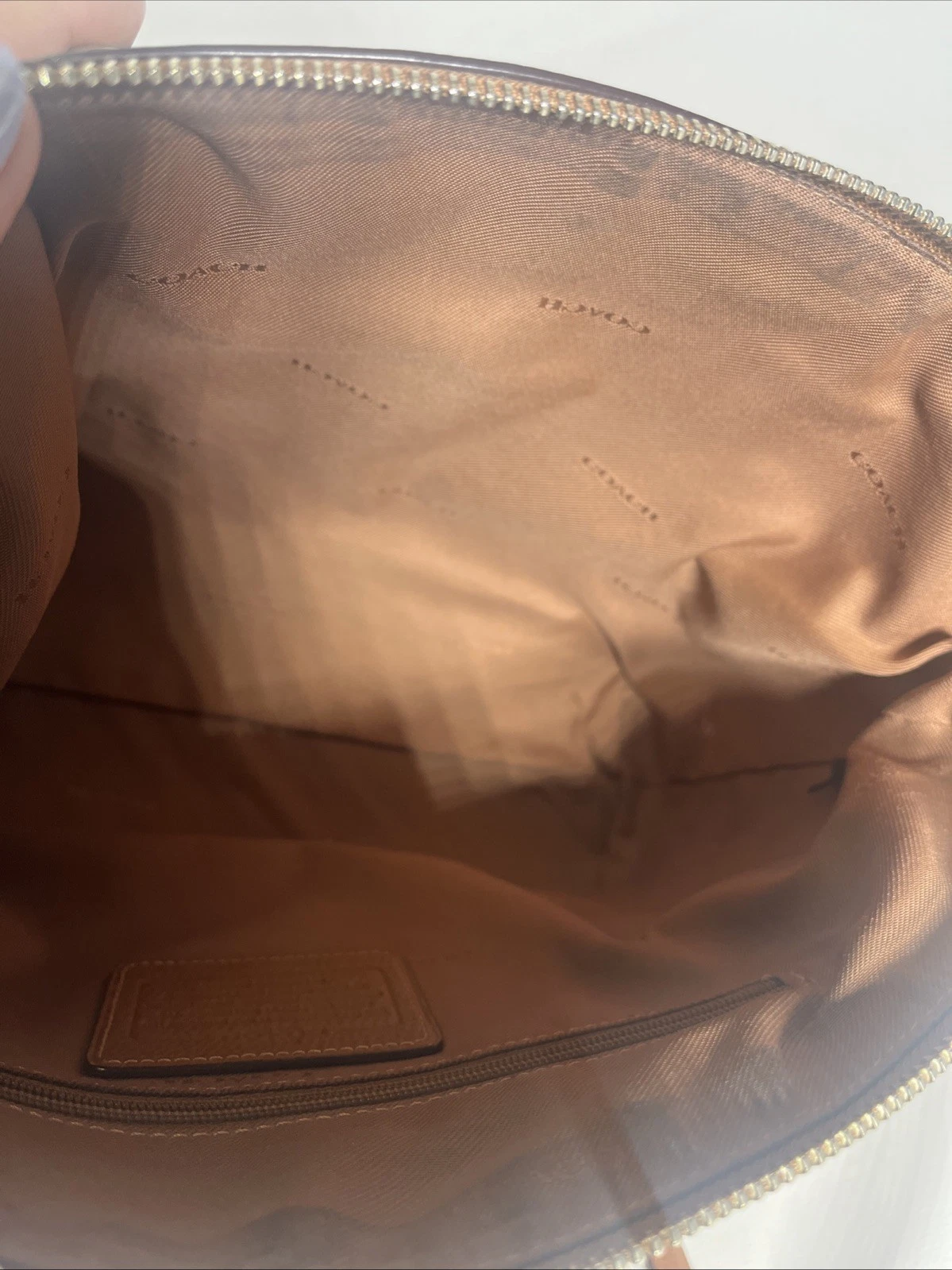 Borsa a tracolla Coach Prairie borsa sella pelle marrone tracolla