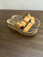 Reef Cushion Vista Hi 2.5 Platform Sandal Brown Womens 8 Spring Break SB 3