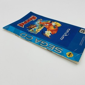 Puggsy Sega CD Instruction Manual Book Only Missing Back Cover Psygnosis Vintage