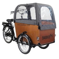 Babboe Regenverdeck Grau, FüR Big, Docril