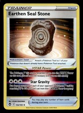 Spada e Scudo di Pietra Sigillo di Terra #154/195 Holo Rara Pokémon TCG Carta Singola