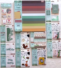 Crafter's Companion Woodland Friends – Choose from Dies Stamps Papers or Accents
