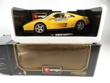 1:18 Bburago 3039 Ferrari 348tb 1989 gelb Sondermodell Gauloises 